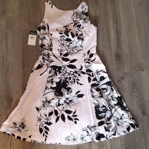 Lauren by Ralph Lauren pink fit and flare NWT 6